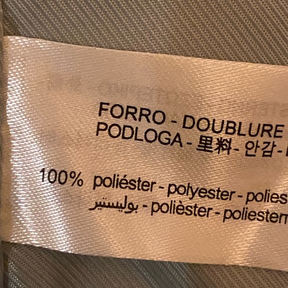 NWT. Zara Green Basic Slim Fit Blazer. Size 6. - Picture 10 of 11